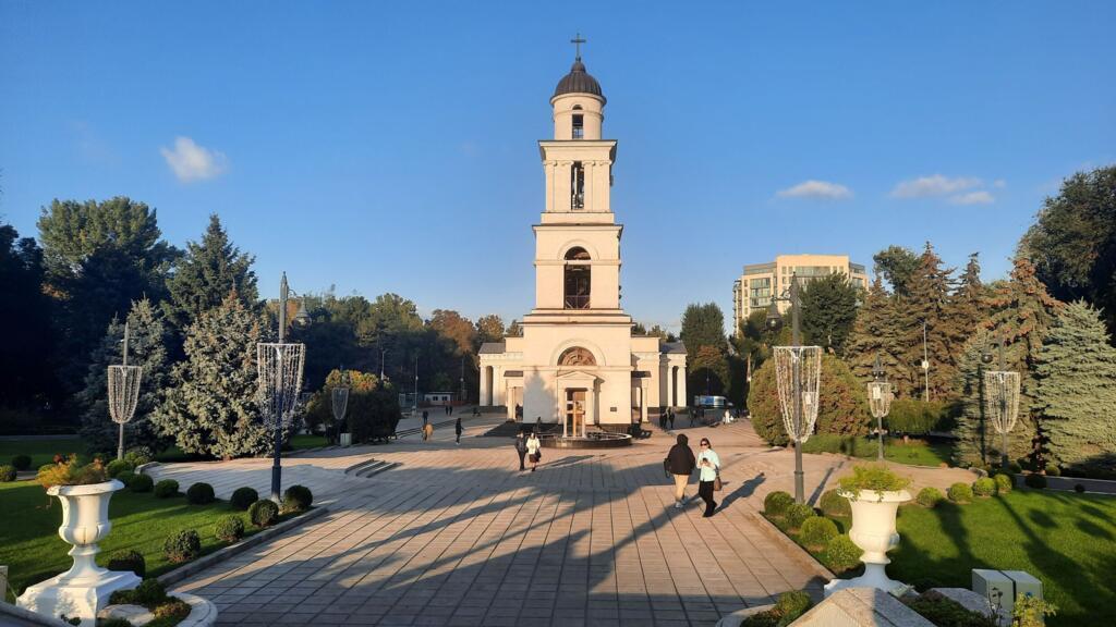 La cathédrale orthodoxe de la Nativité à Chisinau, Moldavie (Image d'illustration).
