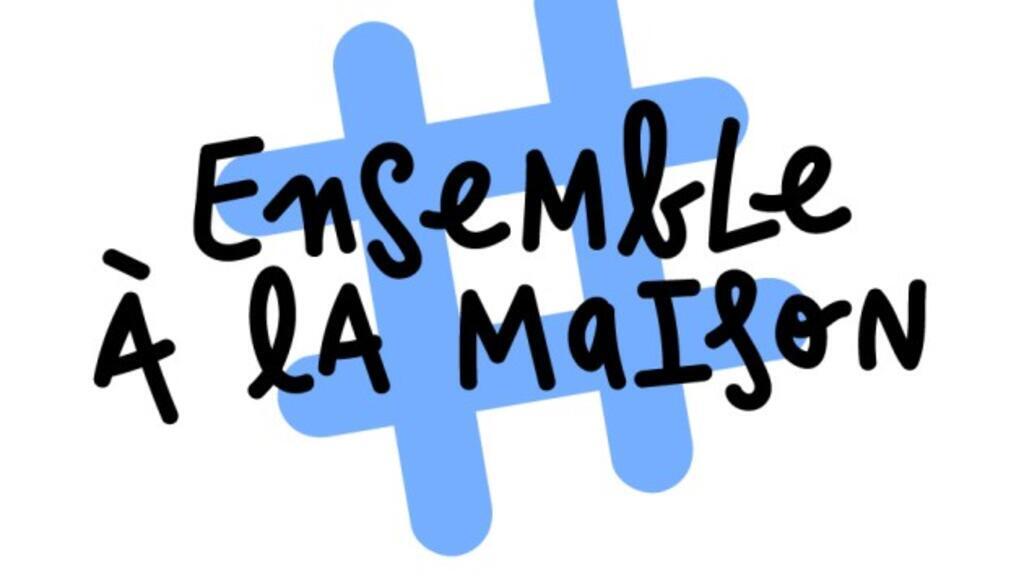 Photo du logo #ensembleàlamaison.
