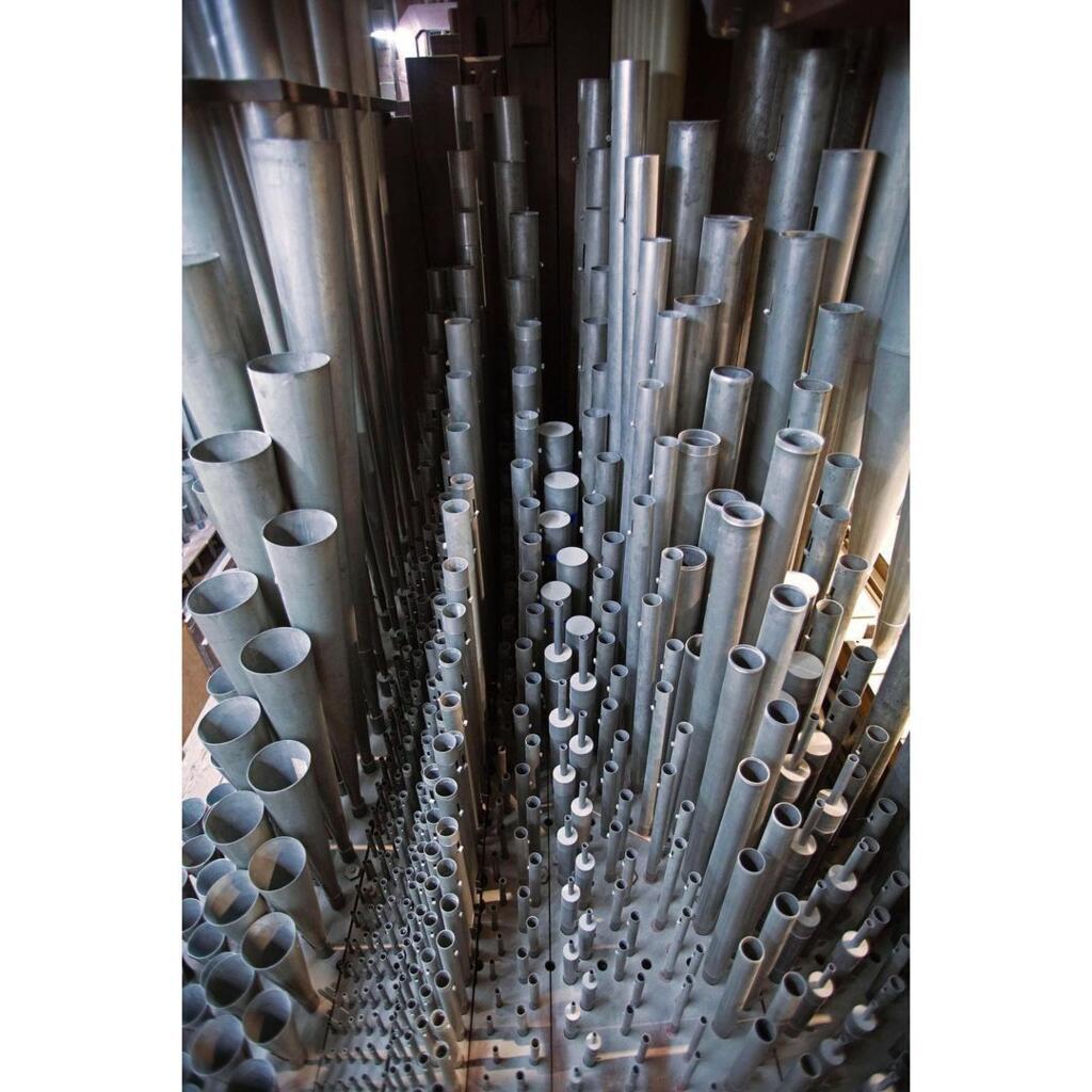 les Tuyaux du grand orgue de Notre Dame de Paris