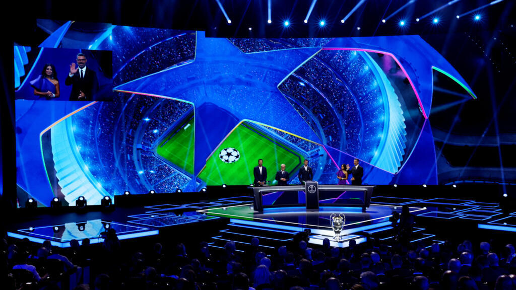 Soirée du tirage au sort de la Ligue des Champions, 29 août 2024 à Monaco.