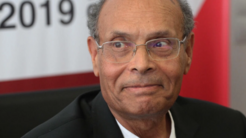 Moncef Marzouki, ancien président tunisien. Ici, en août 2019.