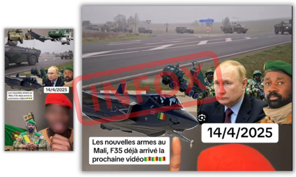 L'infox cumule près d'un million de vues sur TikTok.