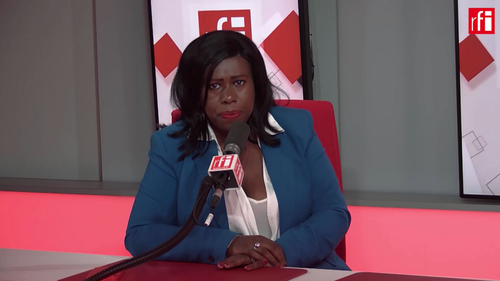 Dieynaba Diop, porte-parole du Parti socialiste, candidate aux élections européennes 2024.