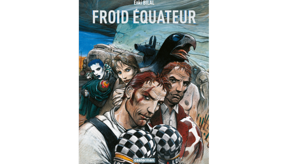 "Froid Equateur" du dessinateur d'Enki Bilal est à l'origine du sport Chessboxing qui allie jeu d'échec et boxe.