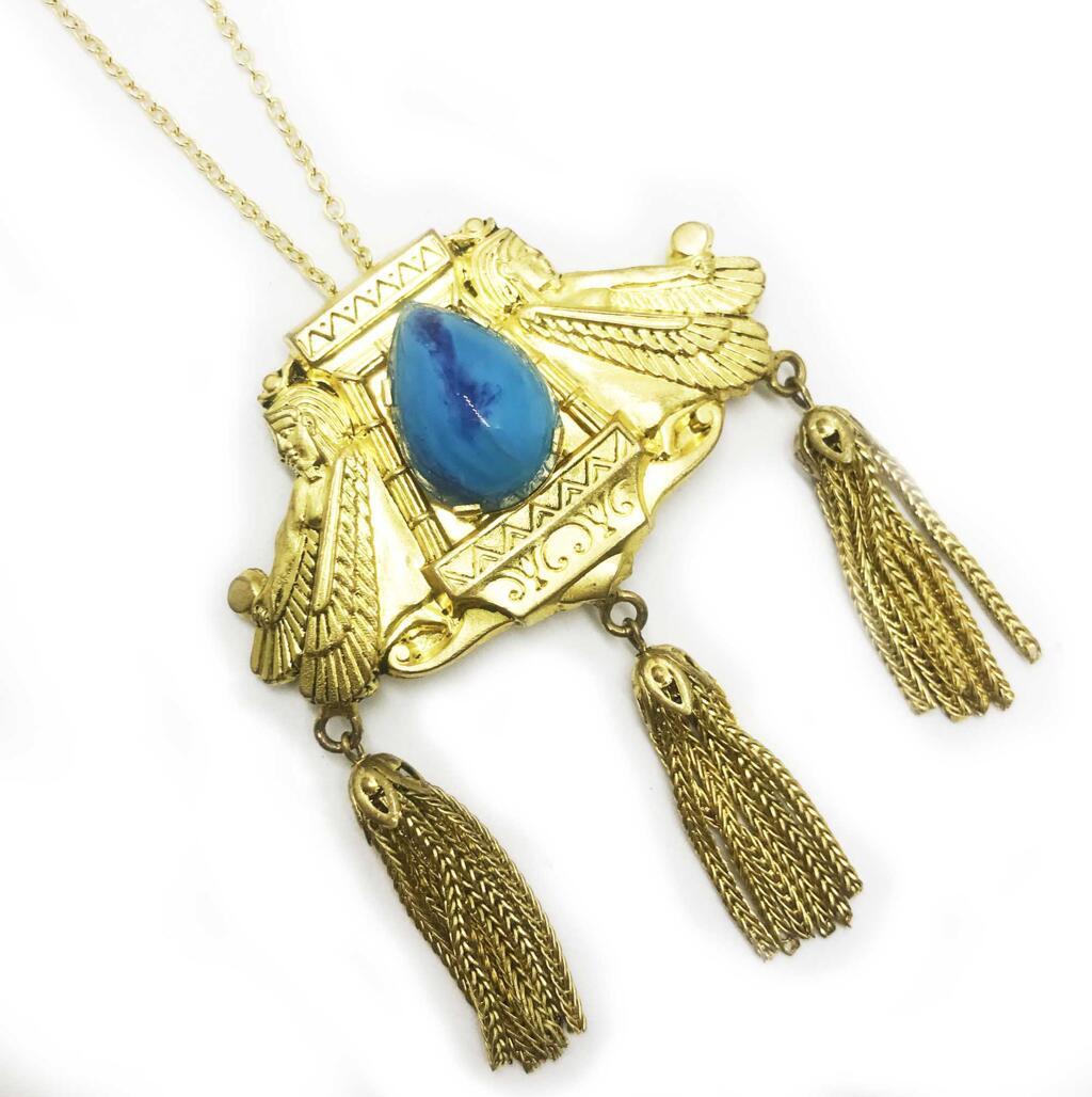 collier egyptien upcycling, Agy Rev