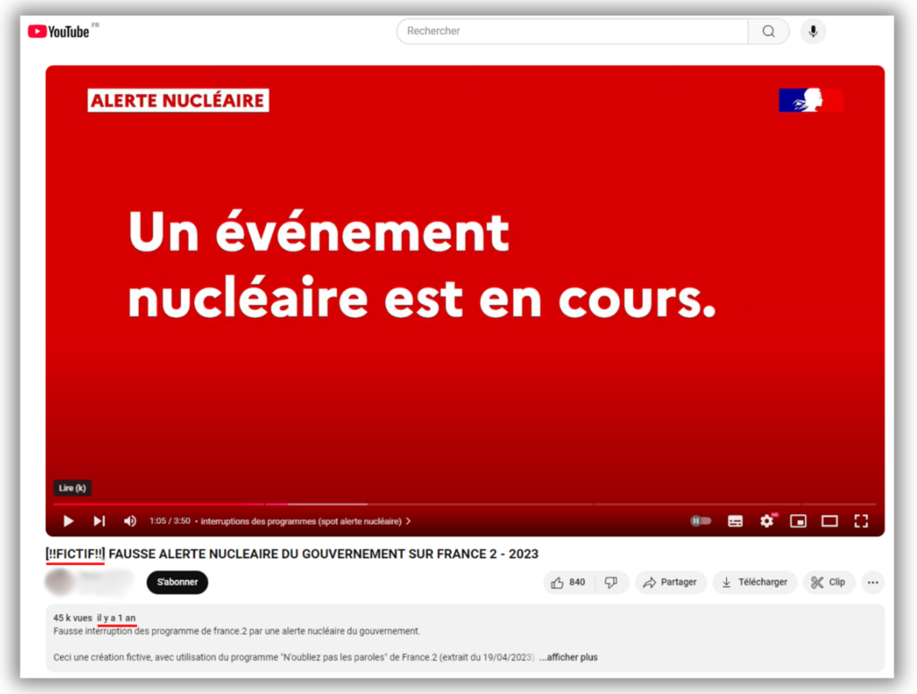 À l'origine, il s'agit d'une création humoristique.