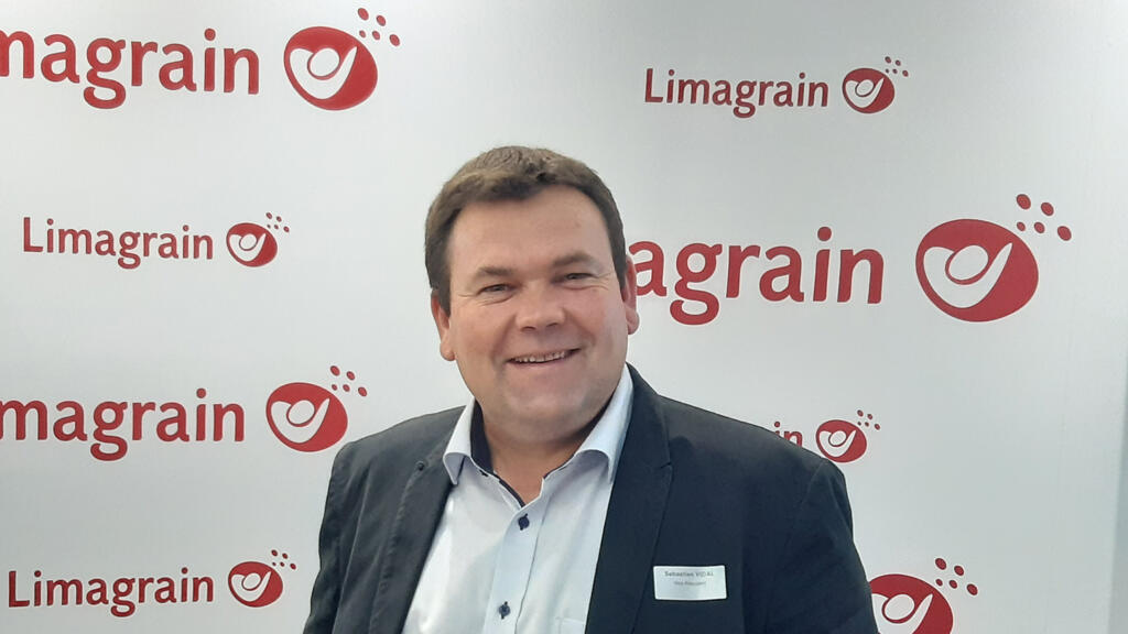 Sébastien Vidal, agriculteur dans le Puy-de-Dôme, président du 4e semencier mondial, la coopérative Limagrain.