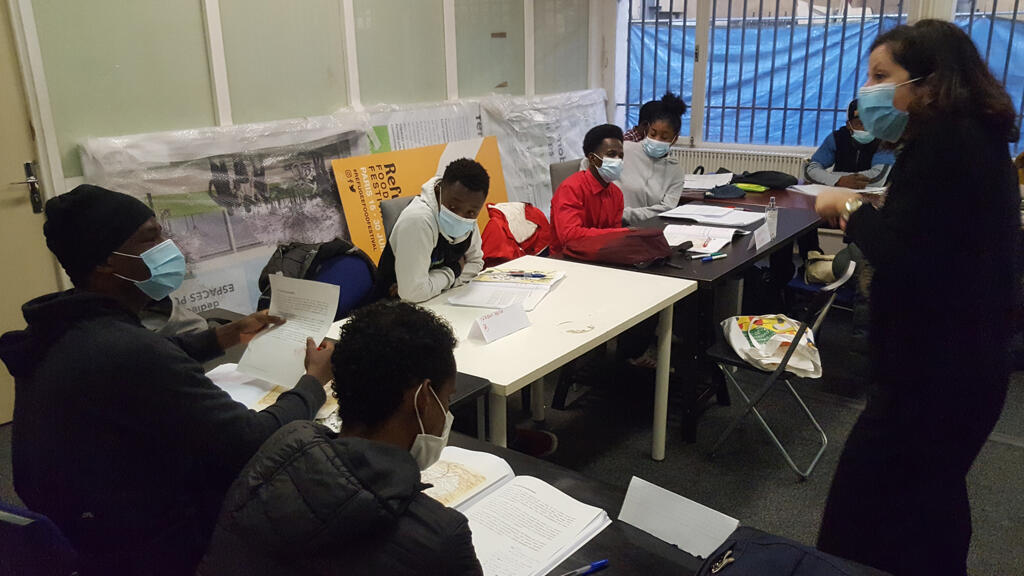 Le cours d’initiation à la langue française.
