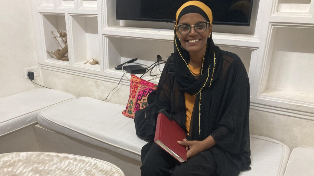 Omar Umra, candidate au poste de gouverneure sur l'île de Lamu.