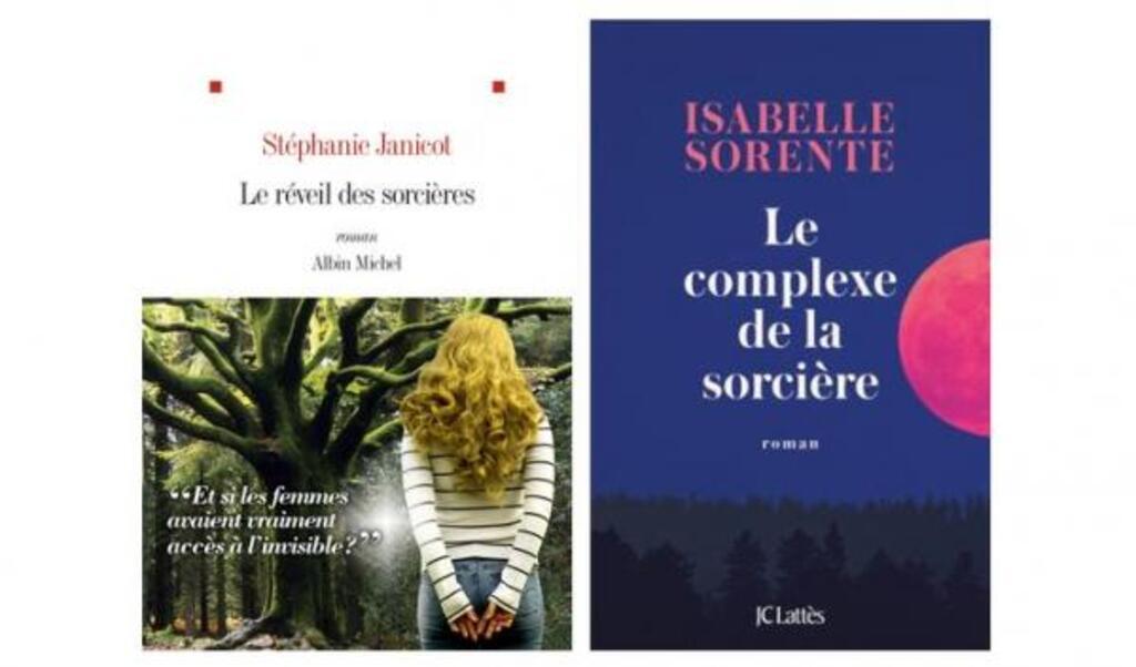 Couvertures des livres "Le réveil des sorcières" et "Le complexe de la sorcière" de Stéphanie Janicot et Isabelle Sorente