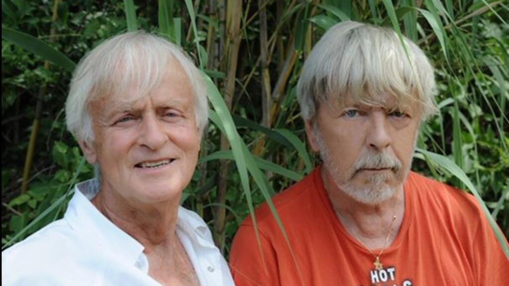 Portrait des chanteurs Dave et Renaud.