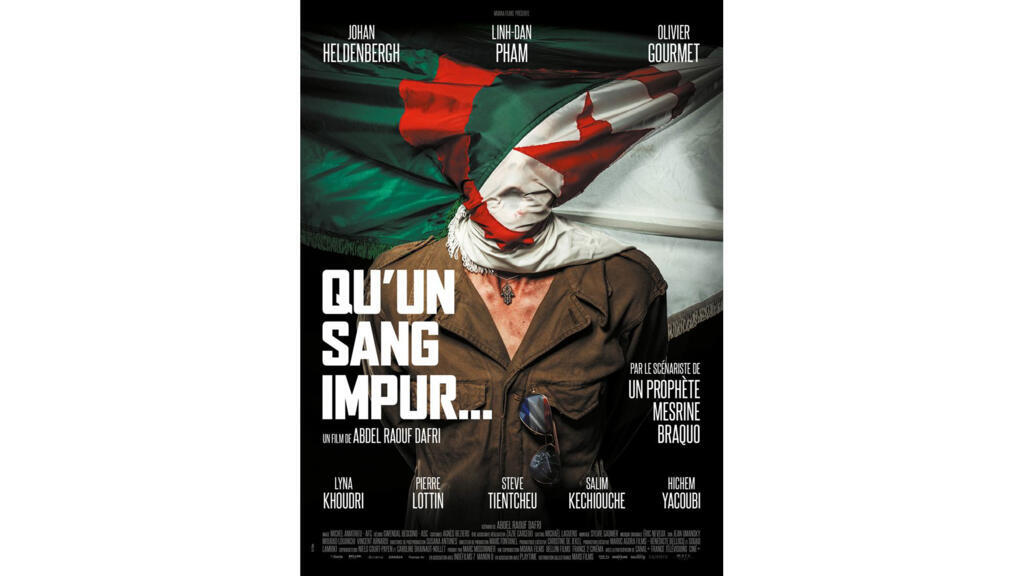 Affiche du film «Qu'un sang impur», d'Abdel Raouf Datri.