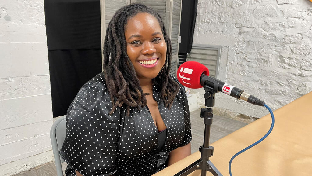 Zara McFarlane au micro de Joe Farmer, le 27 mai 2022.
