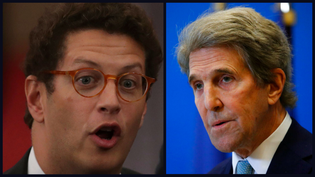 John Kerry, enviado especial do governo americano para o clima, e o ministro brasileiro do Meio Ambiente, Ricardo Salles, se reuniram em março, em preparação para a Cúpula dos Líderes do Clima, organizada por Joe Biden.