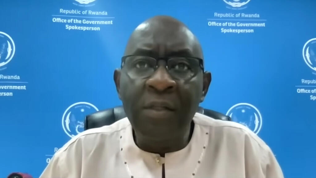 Alain Mukuralinda, porte-parole adjoint du gouvernement rwandais.