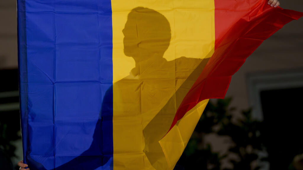 Susținător AUR la București.