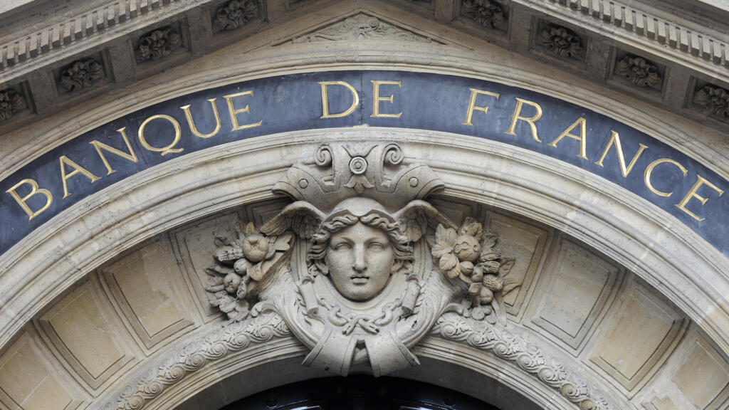 La Banque de France, rue Croix des Petits-Champs, Paris.