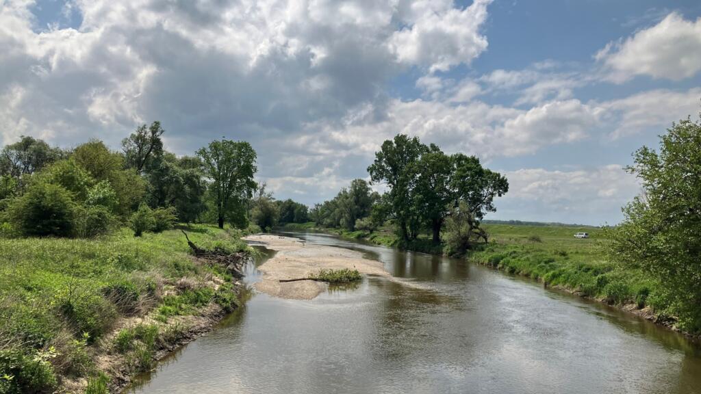 « Alter Zipf », le plus grand des méandres raccordés à la rivière Morava dans le cadre du projet de renaturation, co-financé par l’Union européenne, entre 2011 et 2019.