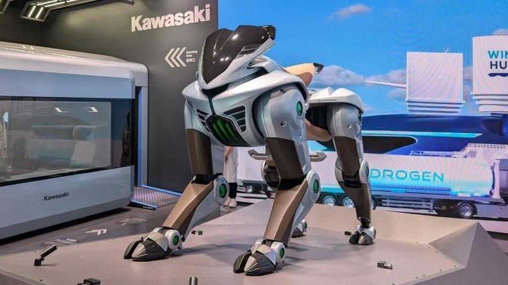 À la différence des robots quadrupèdes existants, celui imaginé par les ingénieurs de la firme japonaise Kawasaki prend la forme d’un cheval que vous pourrez chevaucher à la place des motos tout-terrain.