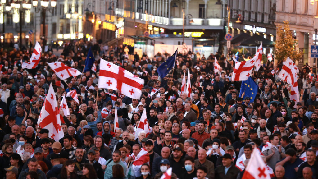 Élargissement de l'Union européenne: en Géorgie, le mécontentement contre l'exécutif