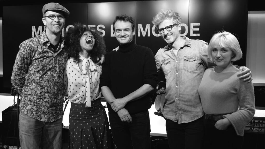 Inor Sotolongo, Yilian Canizares, Stéphane Kerecki, Skygge et Kyrie Kristmanson, à RFI.