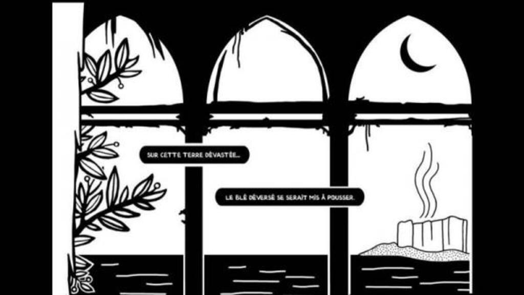 Zeina Abirached pour L'Orient littéraire, le 3 septembre 2020.