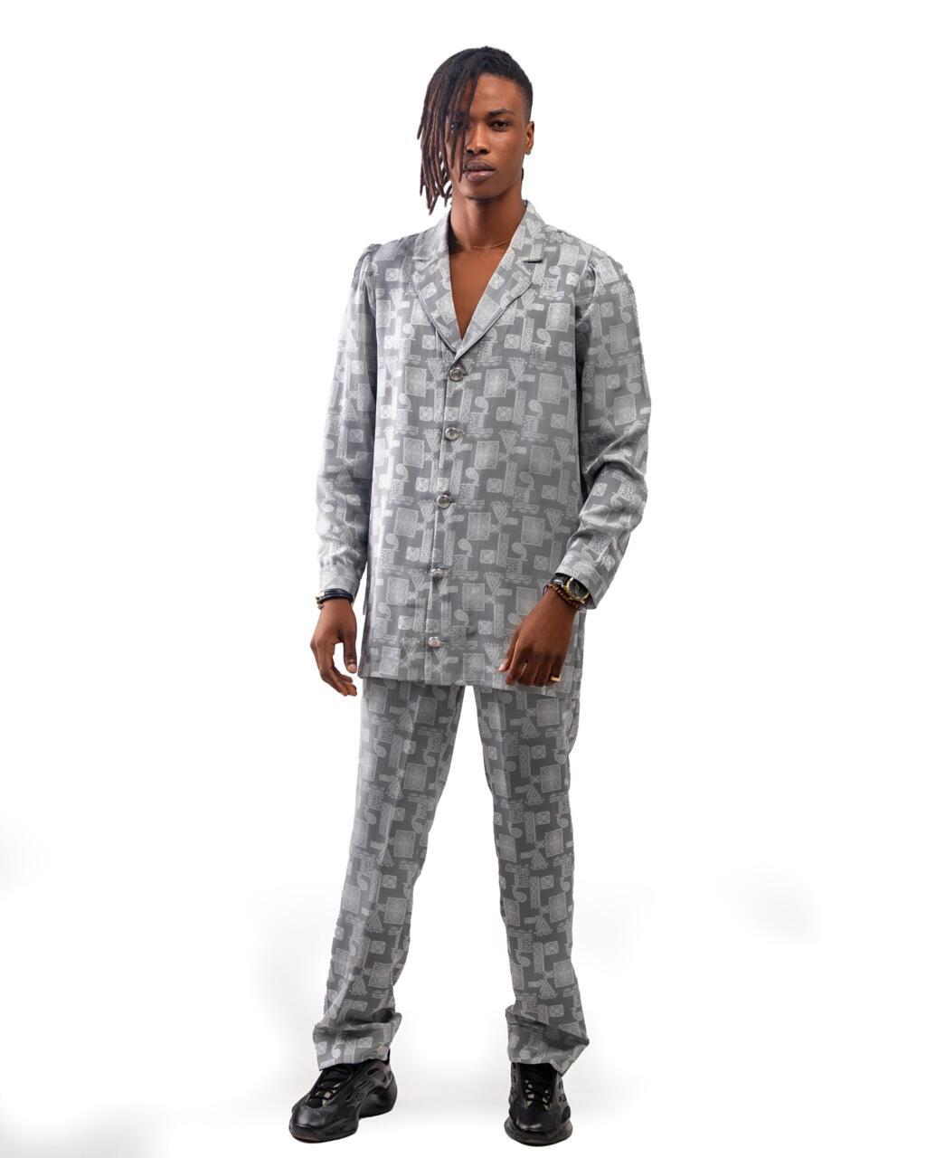 Ensemble homme Brume d'argent