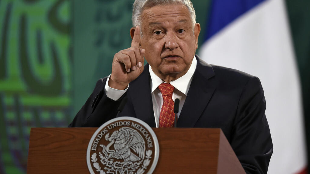 Le président mexicain Andrés Manuel López Obrador, le 29 mars 2021, à Mexico. 
