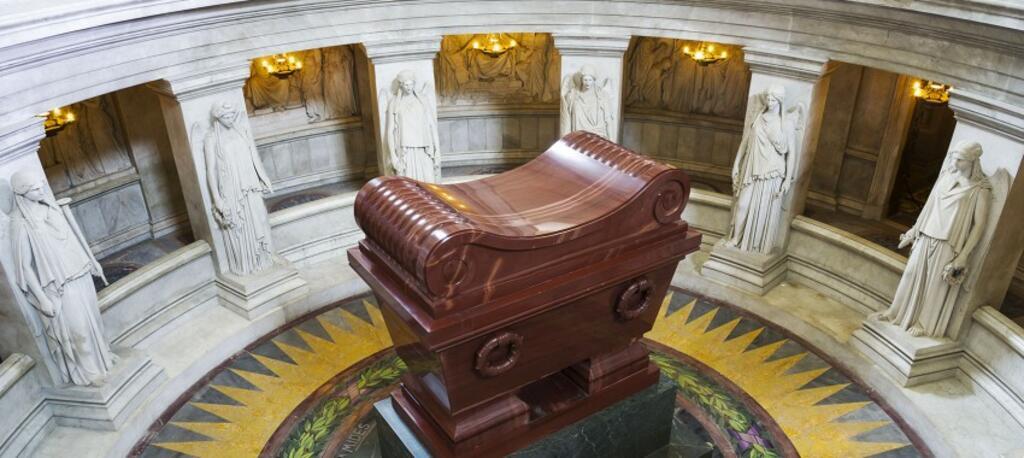 Napoleon Bonaparte's tomb at Invalides, Paris