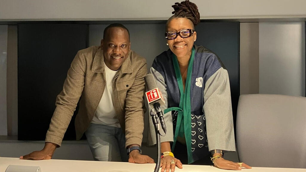 Harouna Sow et Georgiana Viou dans le Goût du monde.