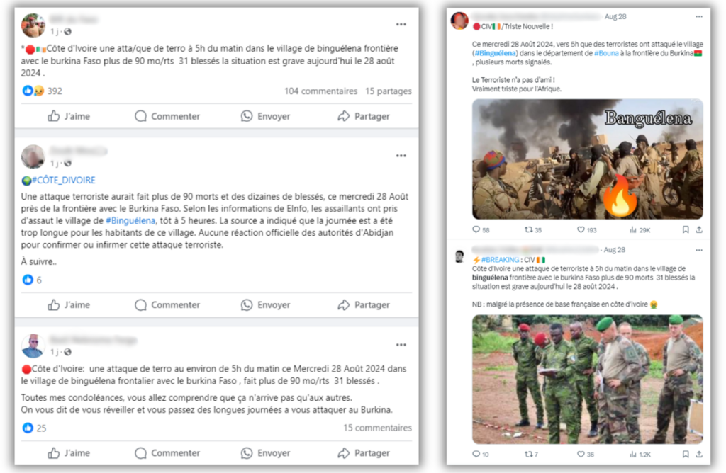 En quelques heures seulement, l'infox se répand sur les réseaux sociaux.