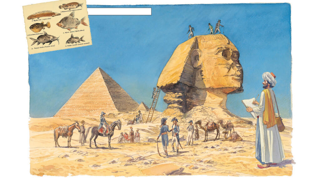 Tout l’album a été mis en couleurs à l’aquarelle, comme dans ses célèbres Carnets d’Orient.