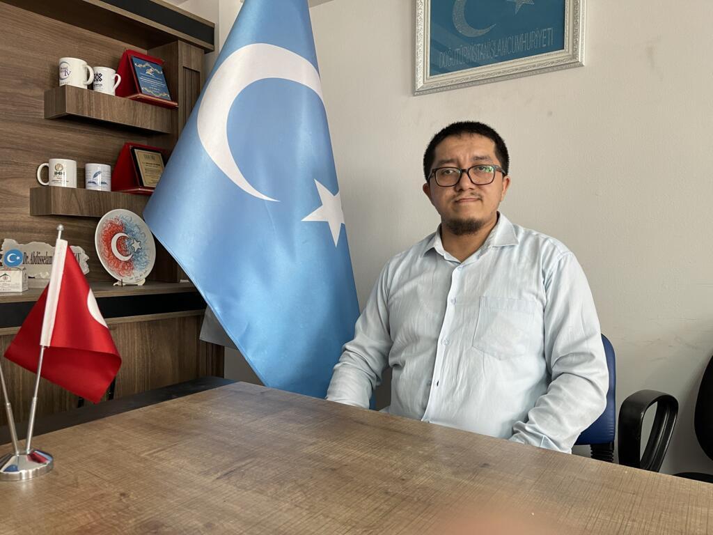 Abdusselam Teklimakan, président d’une association ouïghoure à Istanbul.