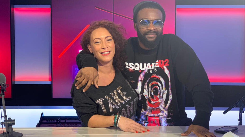 Juliette Fievet et Fally Ipupa.