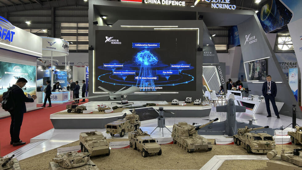 Triễn lãm Quốc phòng Quốc tế tại Hà Nội, Việt Nam, khai mạc ngày 19/12/2024.