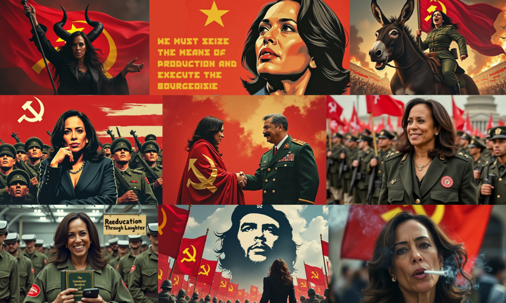Kamala Harris est ciblée par une campagne informationnelle visant à la faire passer pour une "dangereuse communiste".