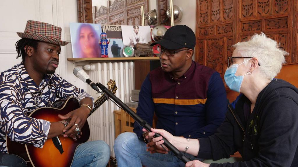 Interview Moh! Kouyaté, Sekouba Bambino et Laurence Aloir.