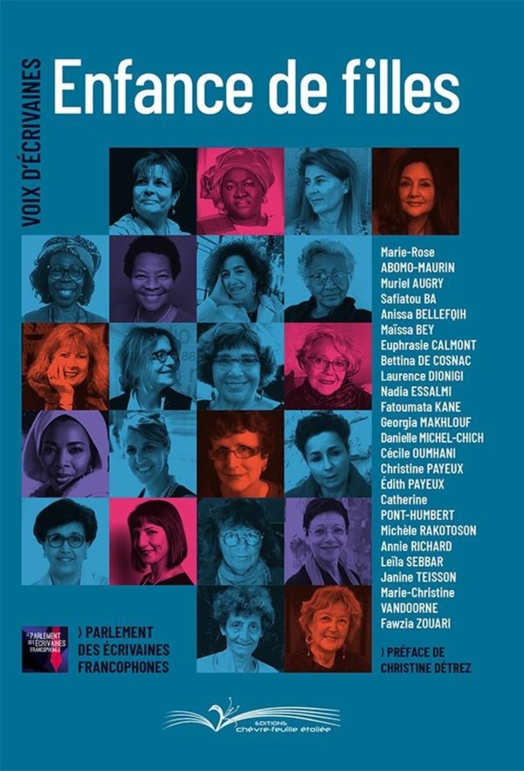 Enfance de filles, recueil collectif du Parlement des écrivaines francophones