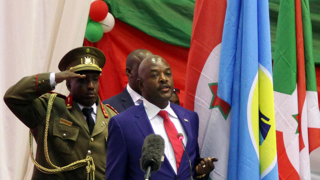Le président burundais Pierre Nkurunziza, lors de son investiture à Bujumbura, le 20 août 2015.