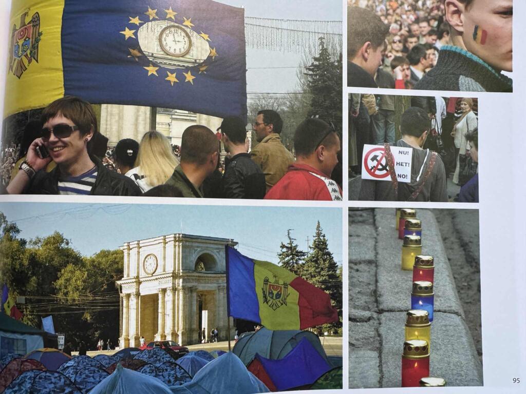 Fosta diplomată franceză, pasionată de fotografie, a participat și la evenimentele din aprilie 2009 din Chișinău