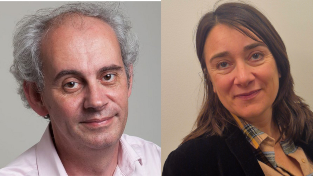 Arnaud Benedetti et Christelle Bertrand