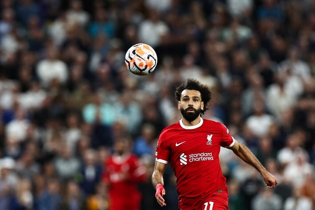Mohamed Salah lors d'une rencontre en Premier League, le 30 septembre 2023.