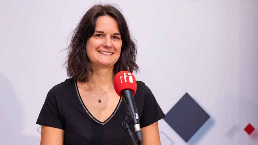 Clémence Lalloz, cofondatrice d'UnPointCinq, le 3 octobre 2024 à Paris.