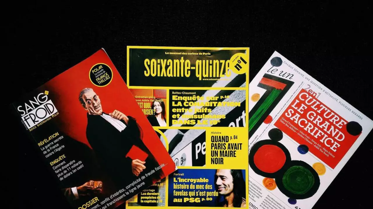 Sang Froid Soixante Quinze Le 1 Ils Misent Encore Sur Le Papier Atelier Des Medias