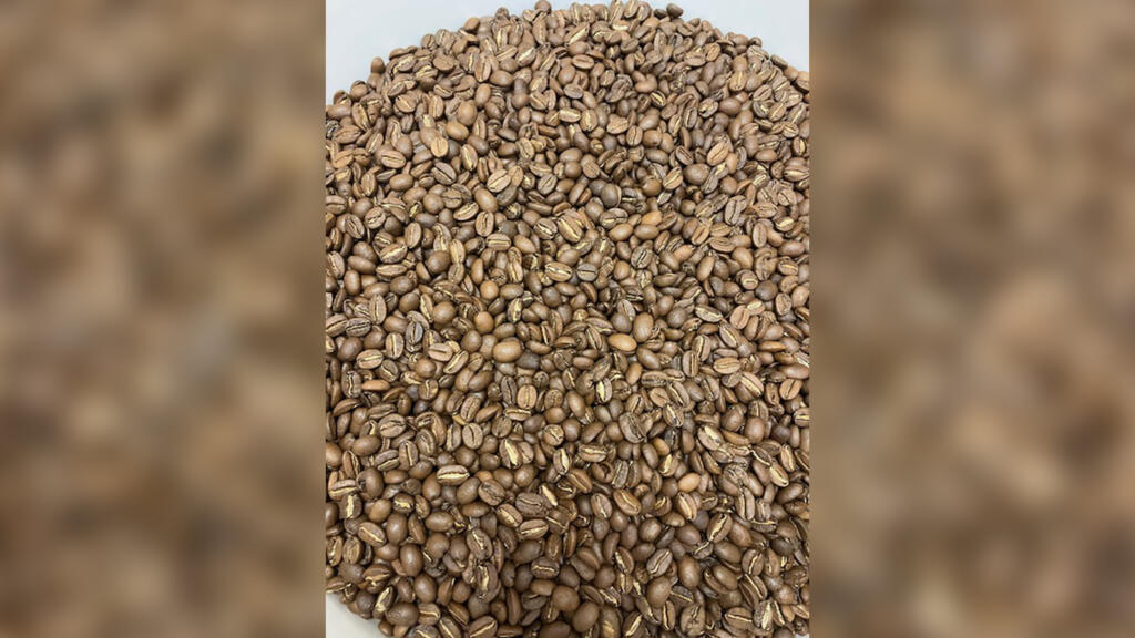 Grains de café.