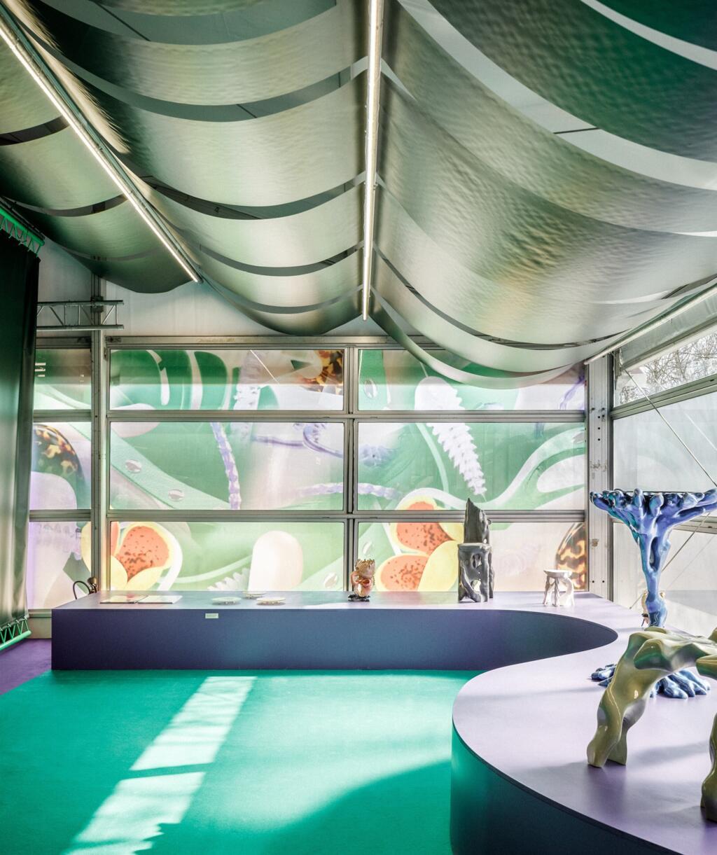 Scénographie du Salon Première Classe