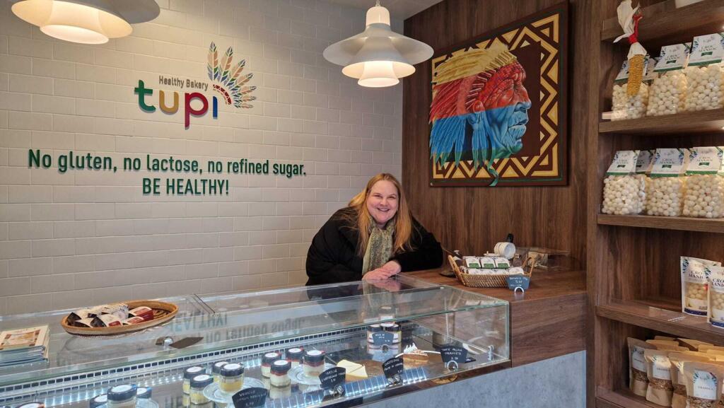 Eliane Carvalho, a proprietária da confeitaria Tupi.