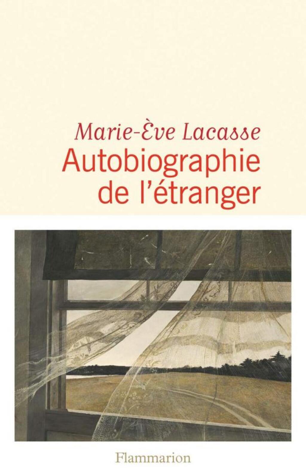 Couverutre de l'auto-fiction de Marie-Ève Lacasse
