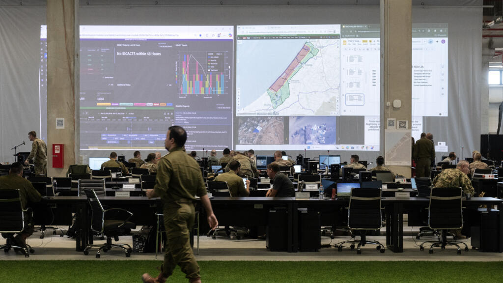 Israël: visite du Centre de coordination civil et militaire chargé de l'après-guerre à Gaza