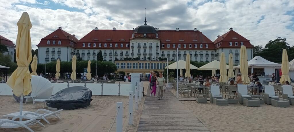 Sopot, elegant și discret, cu aerul său interbelic.